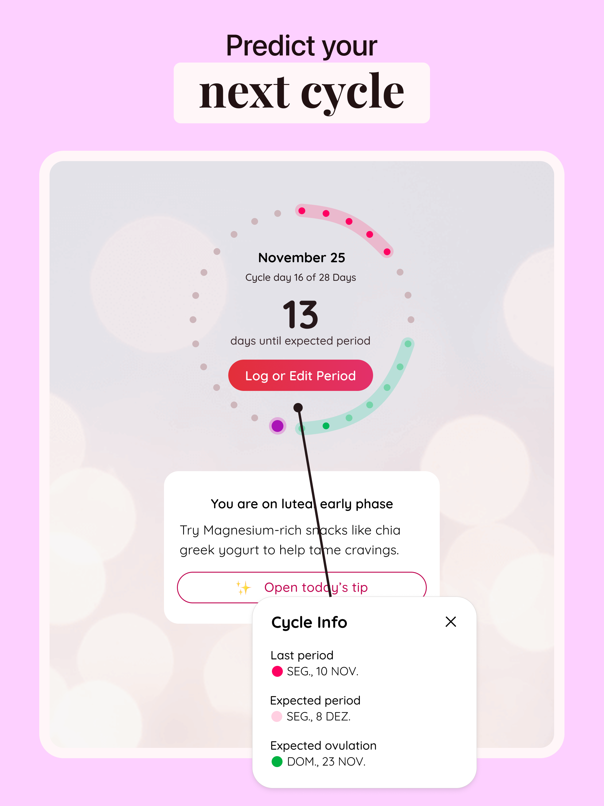 Life - Period Tracker Calendar screenshot 11