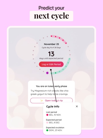 Life - Period Tracker Calendar iPad screenshot
