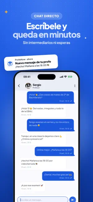 ProfeNow - Clases particulares screenshot 4