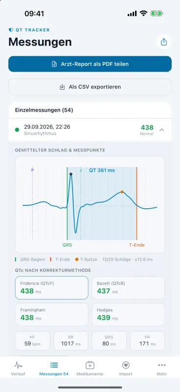 SSRI QT Tracker screenshot 2 of 6