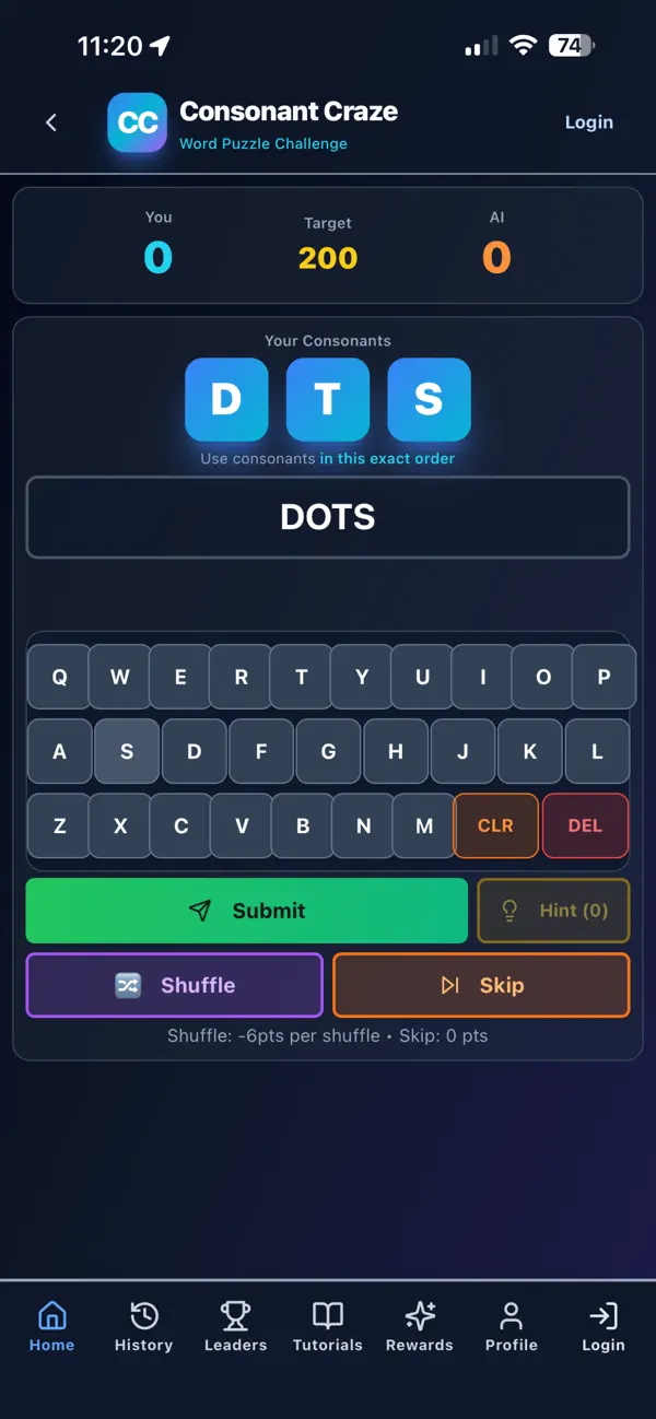 Screenshot #2 pour Consonant Craze