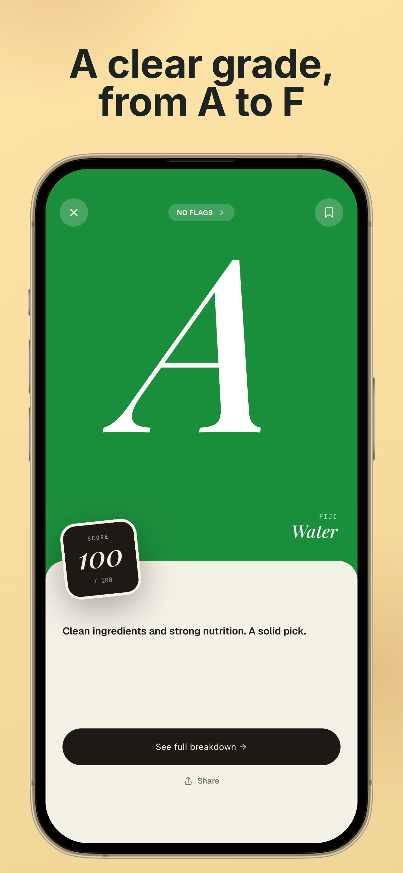 FoodGrade: Health Scanner screenshot 2