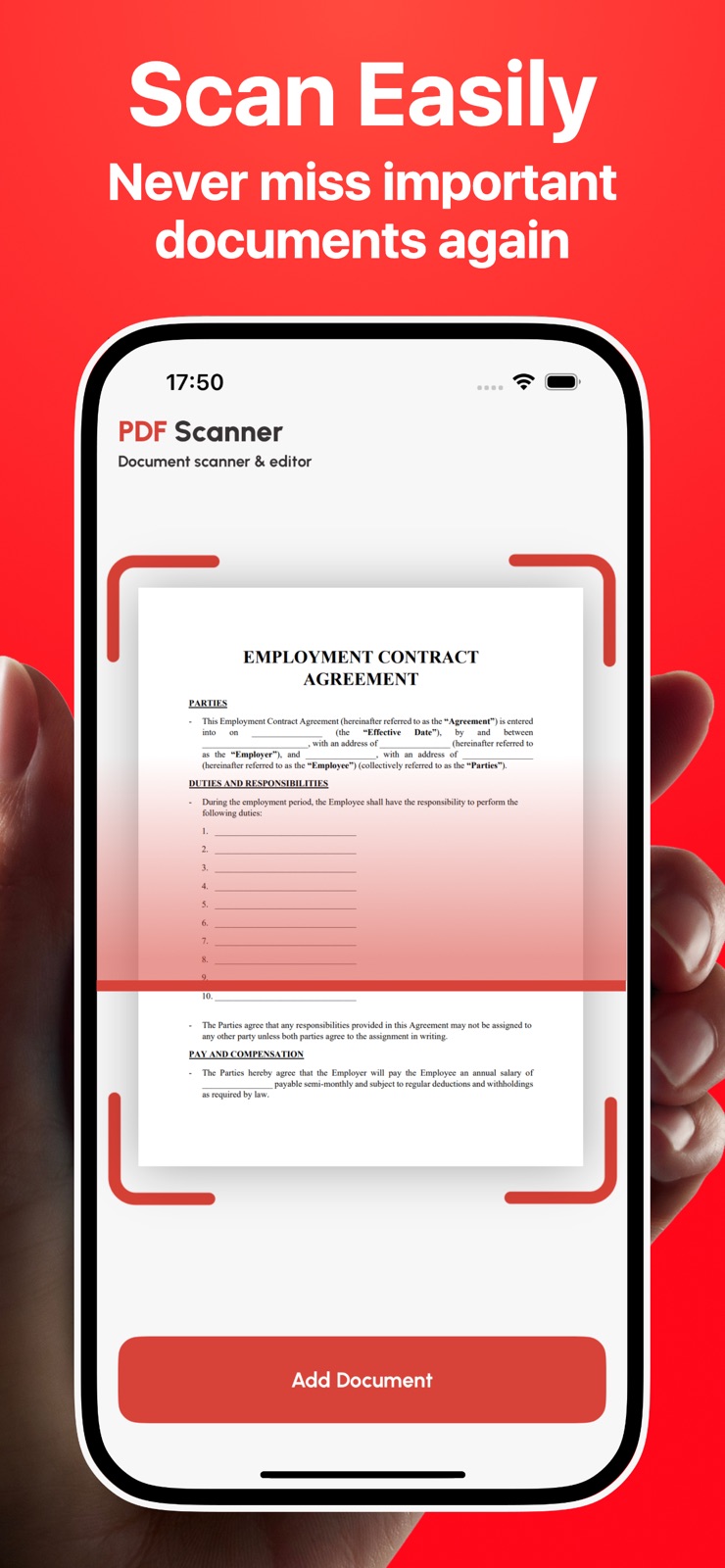 PDF Scanner Document Convert + iphone screenshot 2