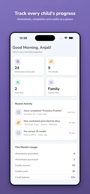 iWorksheetz screenshot 2