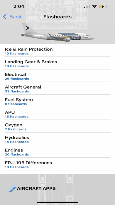 E-170/175 Aircraft Apps Screenshot