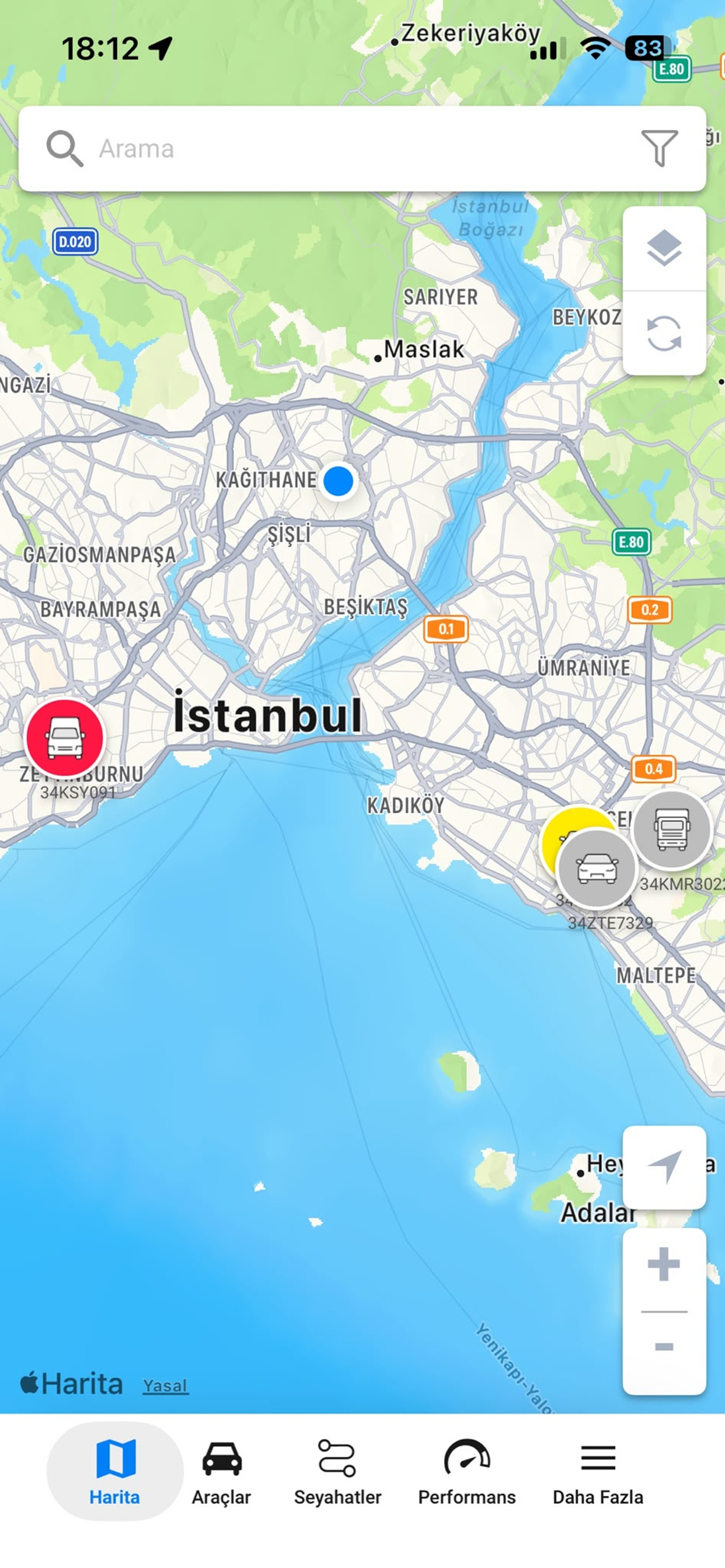 MobilVR Araç Takip screenshot 3