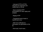 mitmproxy helper by txthinking ipad bildschirmfoto 2