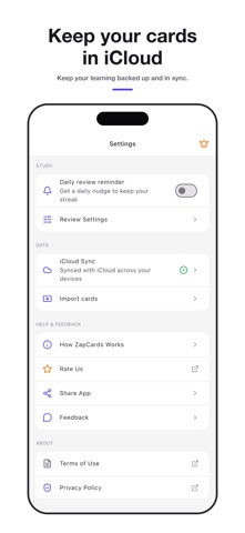 ZapCards: Active Recall Screenshot 6 of 6
