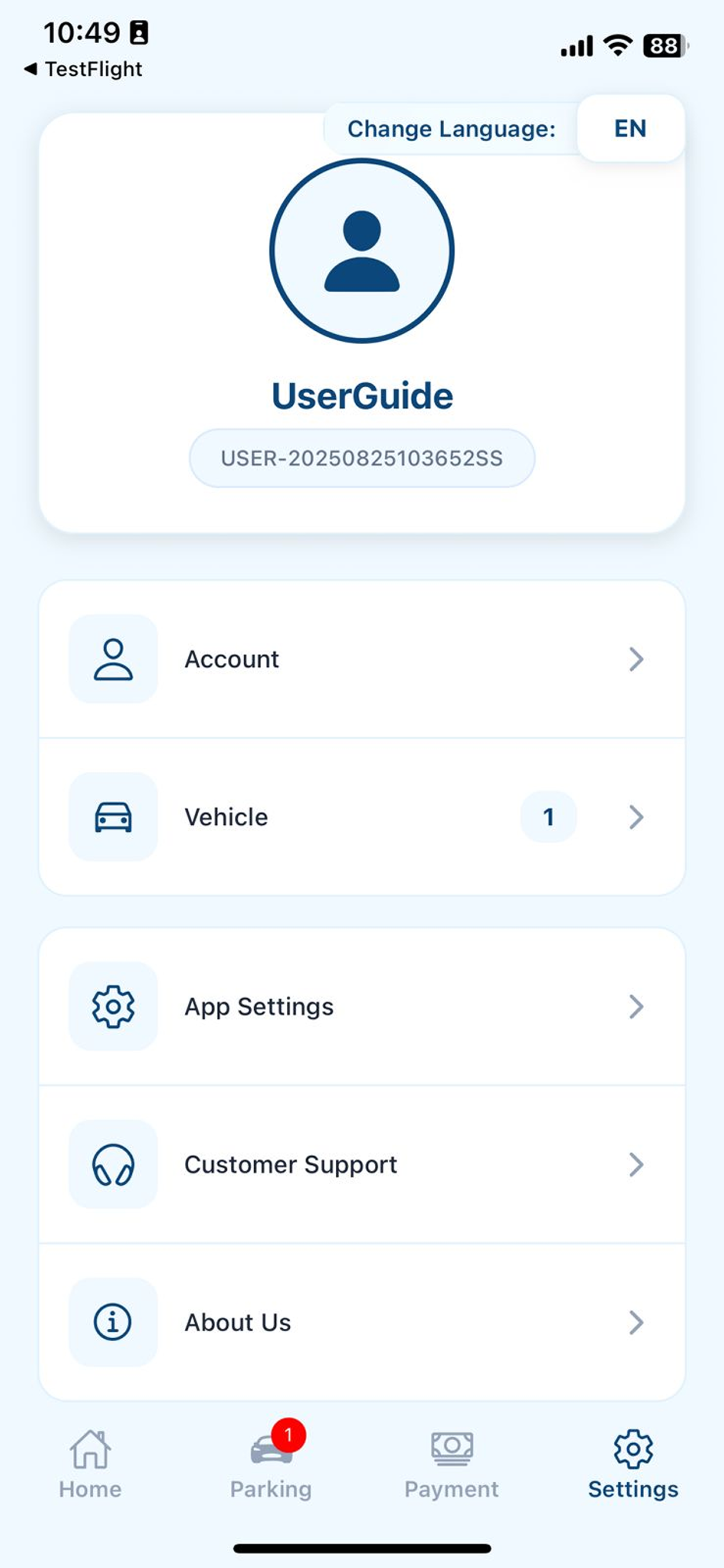 PINTAR Smart Parking App screenshot 5