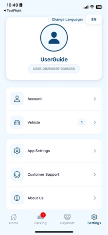 PINTAR Smart Parking App Screenshot 5 of 8