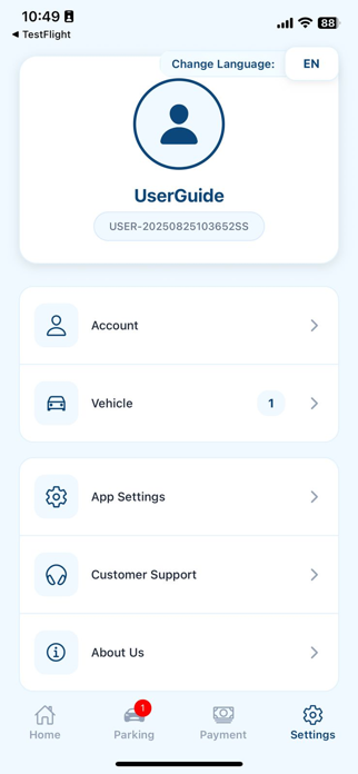 PINTAR Smart Parking App Screenshot 5 of 8