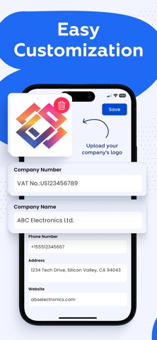 Invoice Maker & Generator App Screenshot 3 of 4