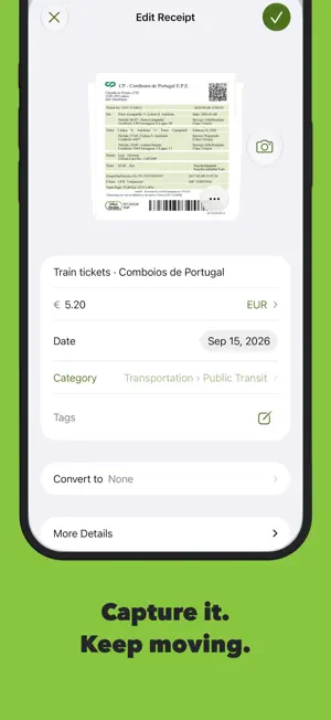 Trip Receipts screenshot 2