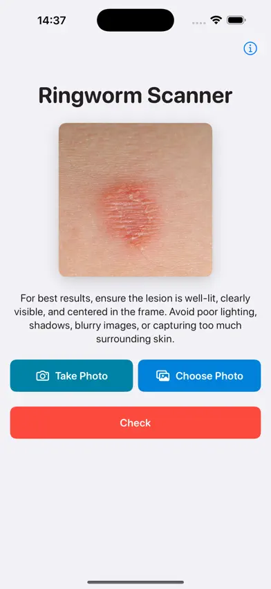 Ringworm Scanner screenshot 2