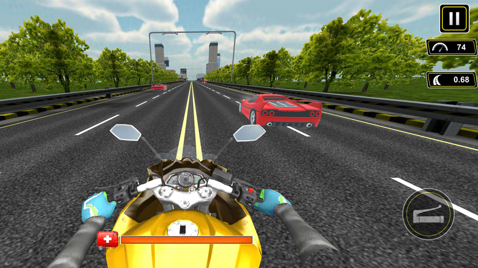 #4. Motor Simulation :Traffic Game (iOS) By: Zakia Bibi