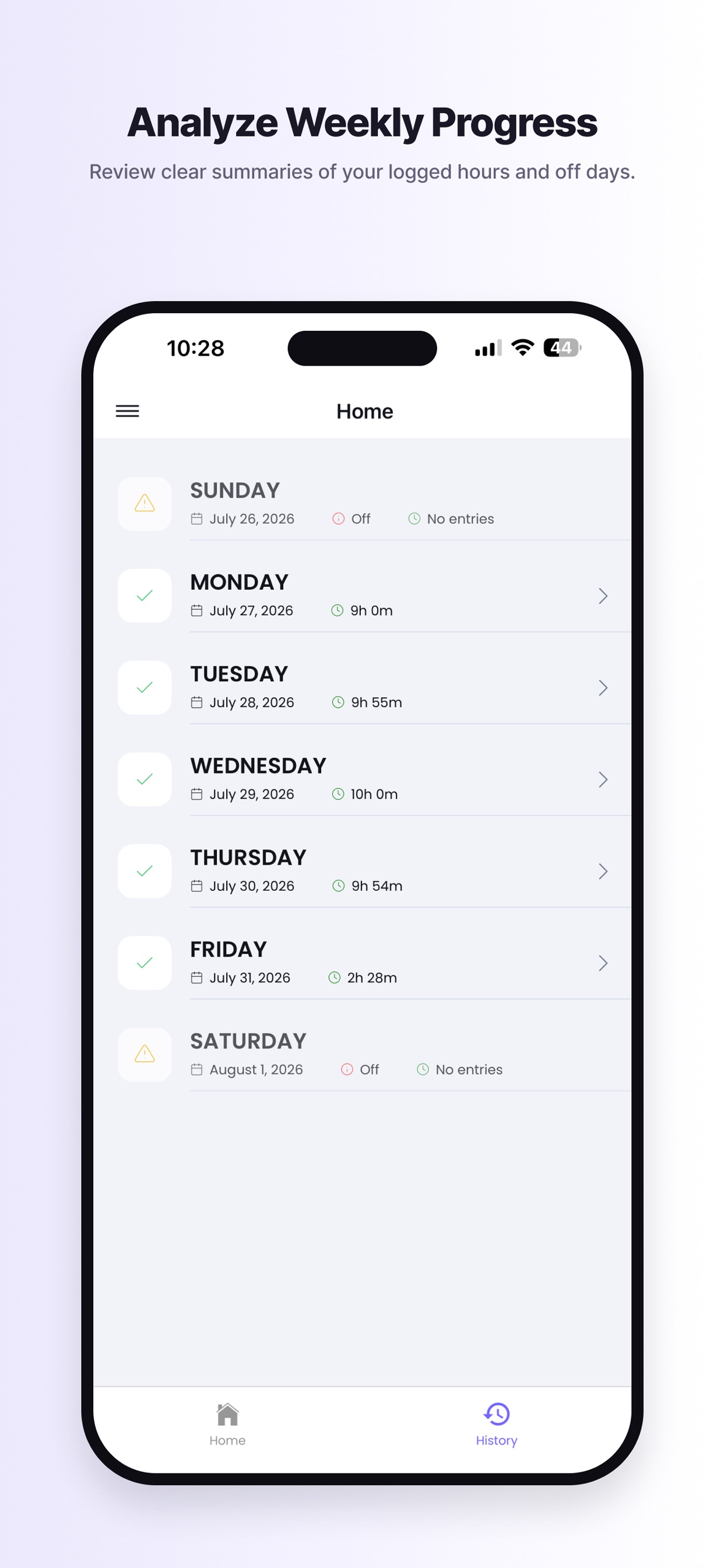 Screenshot 2 of SBWIB-TimeClock