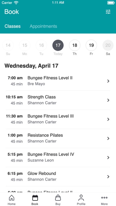 The LOOK MedSpa and Fitness Screenshot