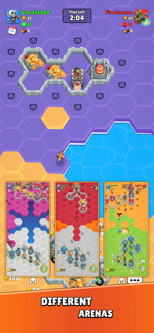 Hex Warriors Hack screenshot 6 - iOS game interface