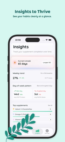 Nutrify - Supplement Tracker screenshot