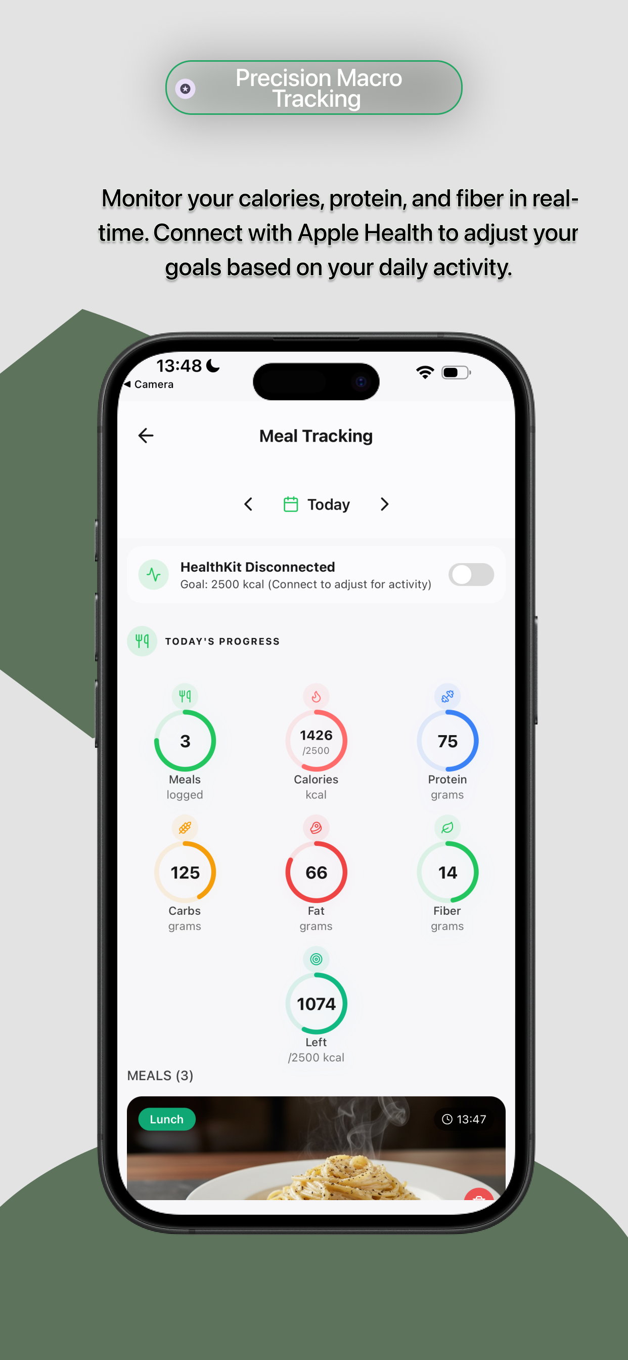 Appetizer: Meal Log & Planner screenshot 6
