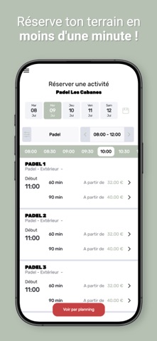 Padel Les Cabanes screenshot