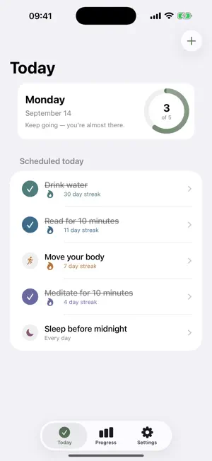 HabitTide: Daily Habits screenshot 1