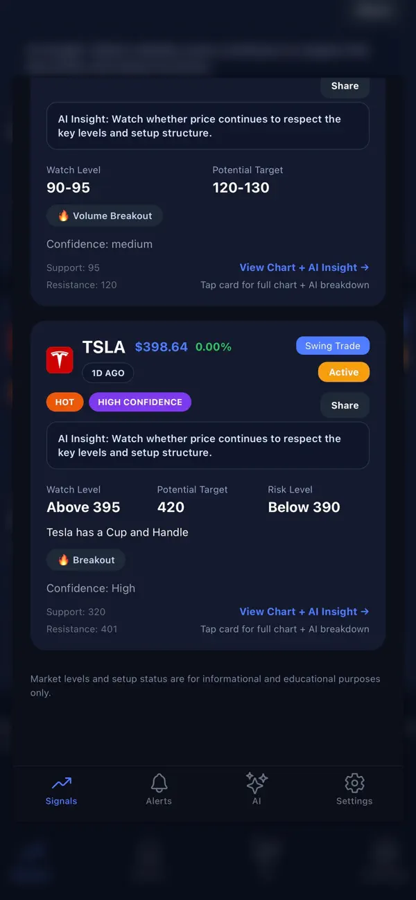 Screenshot #1 pour TradePick4U