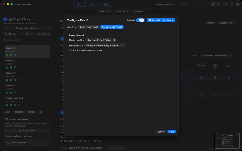 Caption Comet screenshot 7