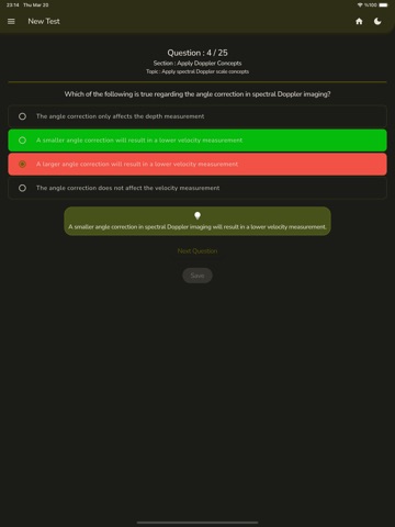 SPI OBGYN AB VT Practice Test iPad screenshot
