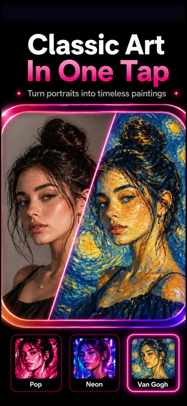Screenshot #3 pour Photo en Peinture Filtres Art