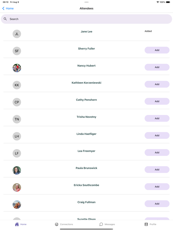 MOMCON iPad screenshot 2 - Business app