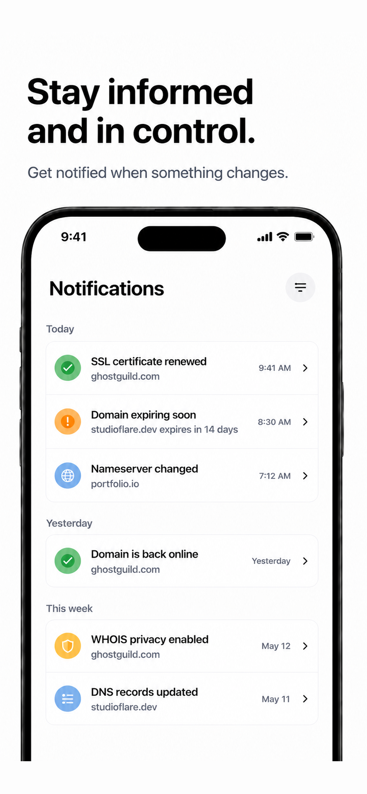 domain. - your domain manager screenshot 3