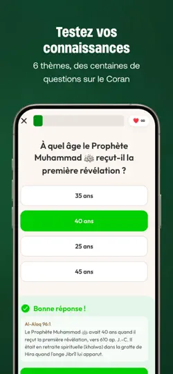 Capture d'écran de CoranFacile: Islam & Qibla sur iPhone 4