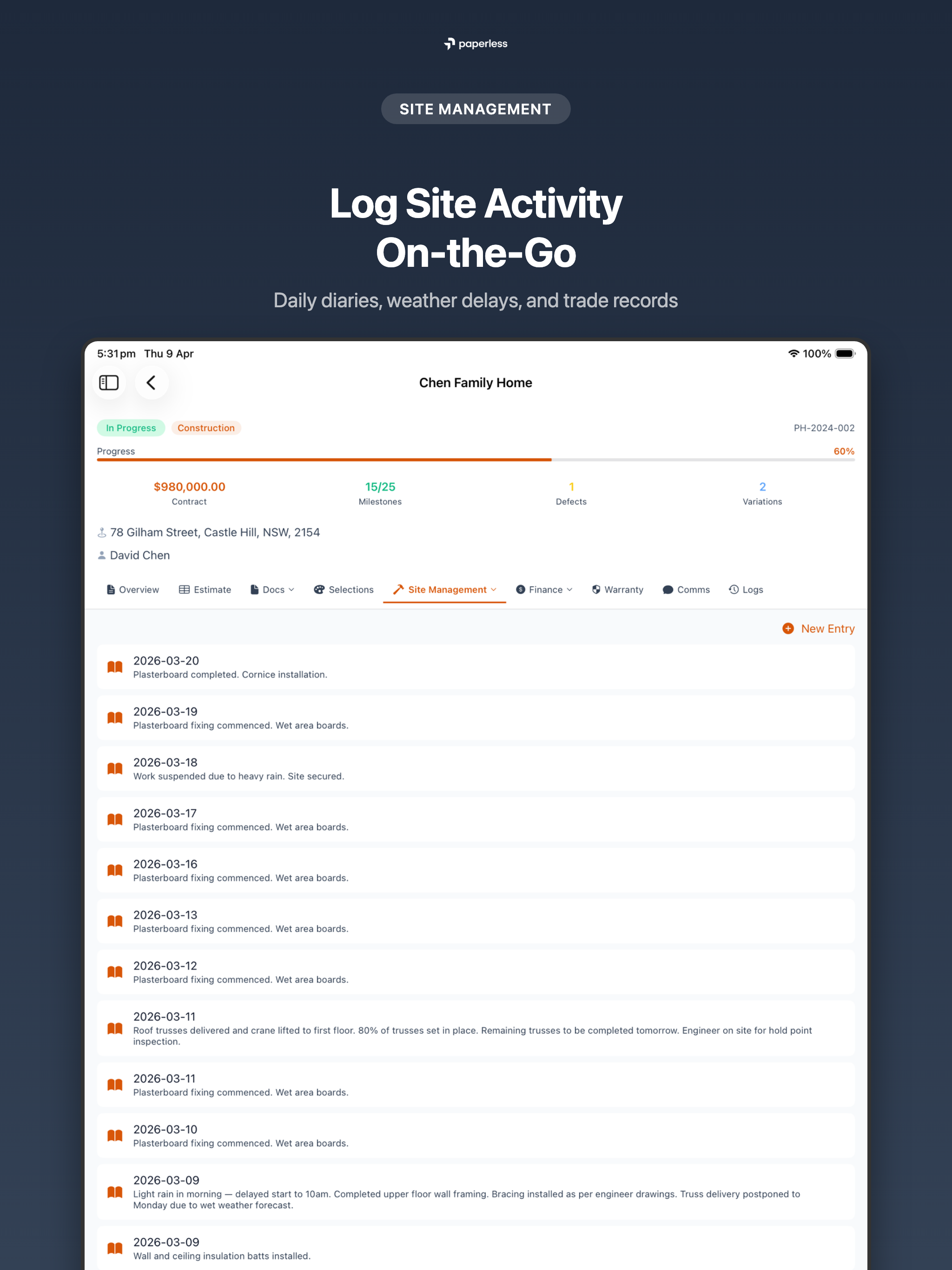 Build Paperless screenshot 9