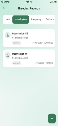 Dairy Farm Management Pro iPhone screenshot