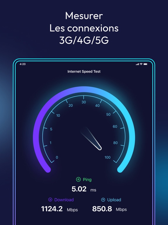 Screenshot #6 pour Test de vitesse réseau Wifi