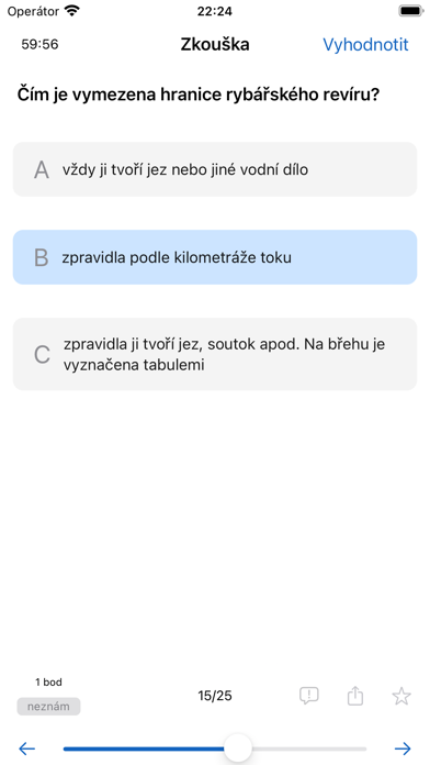 Testy pro rybáře Screenshot
