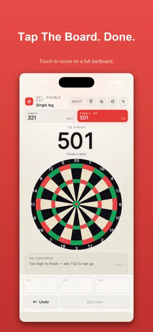 Dartify: Dart Scorer & Coach screenshot 2