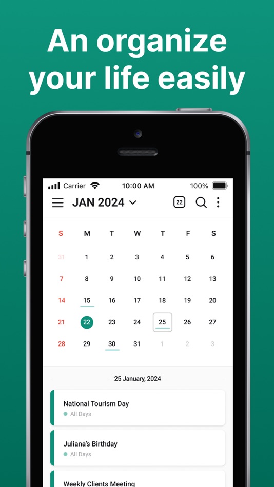 #2. Calendar - 2026 (iOS) Podle: NeonApps