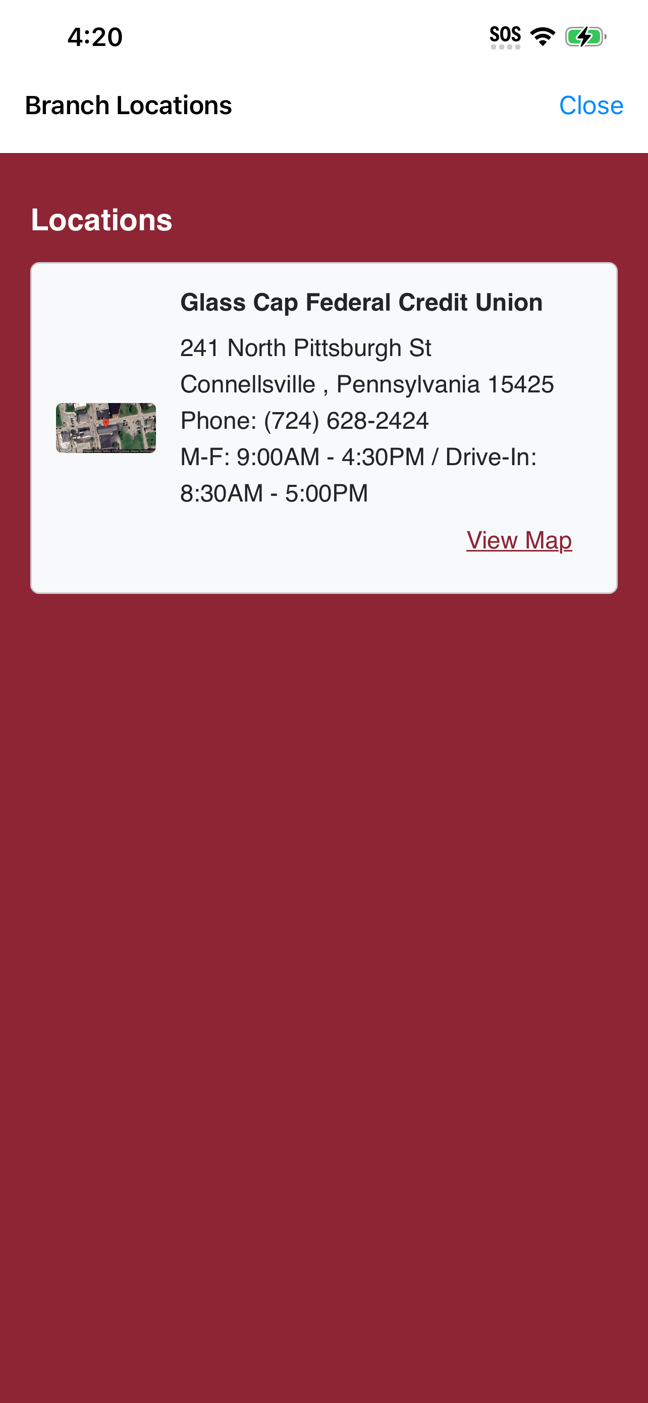 Glass Cap FCU Mobile