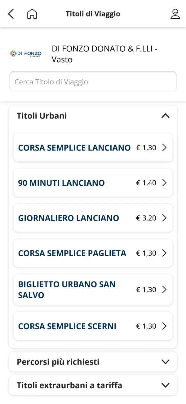 Screenshot #2 pour DiFonzo Bus