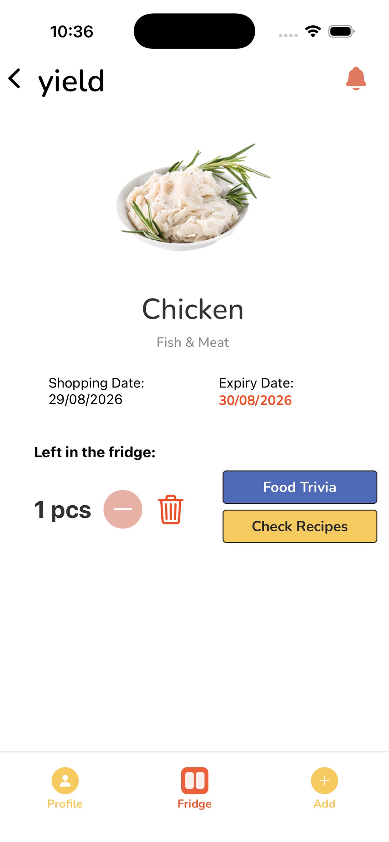 Screenshot 5 of Yield: Waste Less Cook Smarter