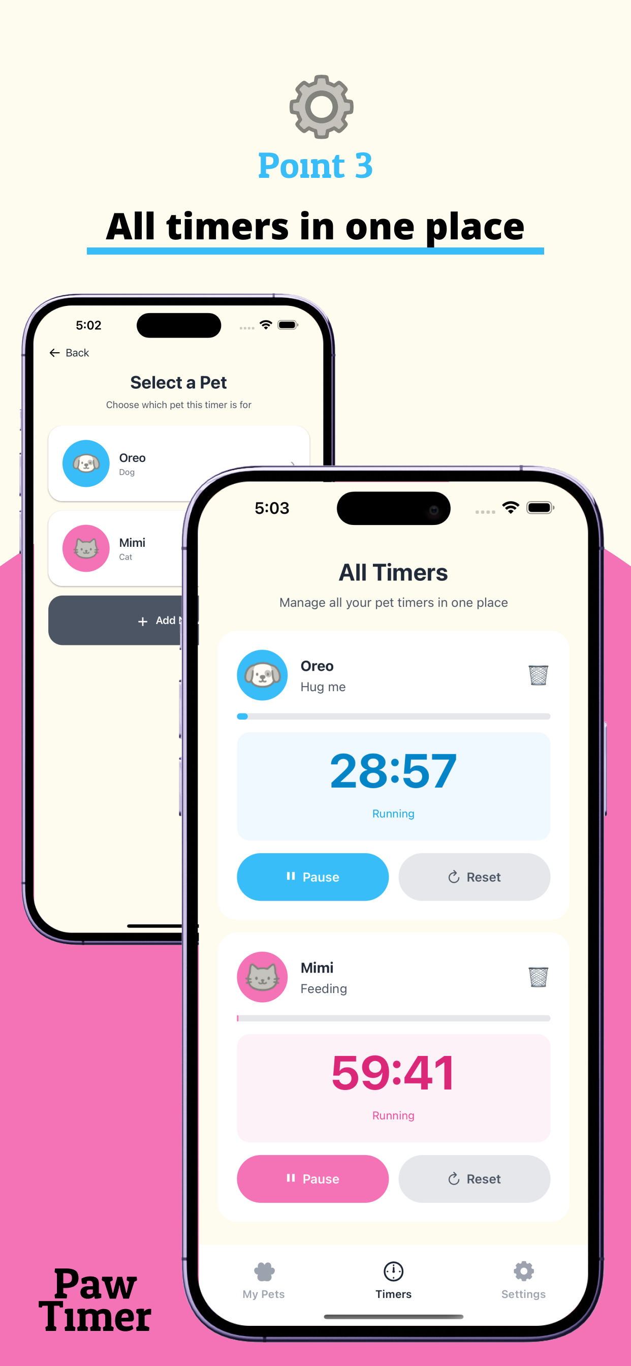 Paw Timer