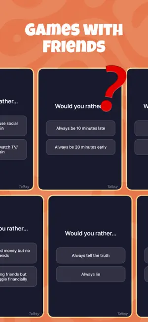 Questions for Friends: Talksy screenshot 4