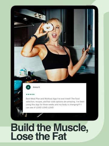 StrongrFastr Diet+Fitness AI iPad screenshot