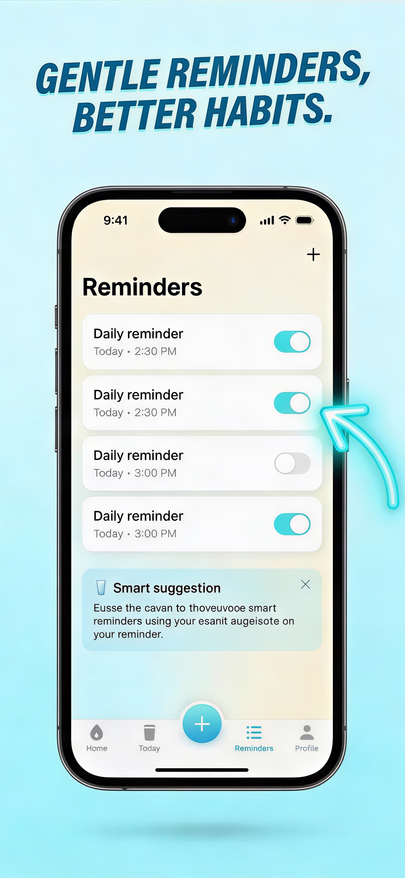 Water reminder & intake - WATR screenshot 3