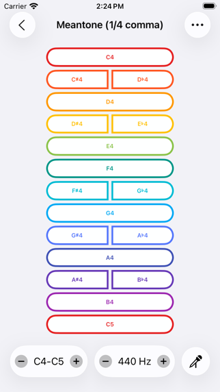 iPegs iPhone screenshot 2 - Music app