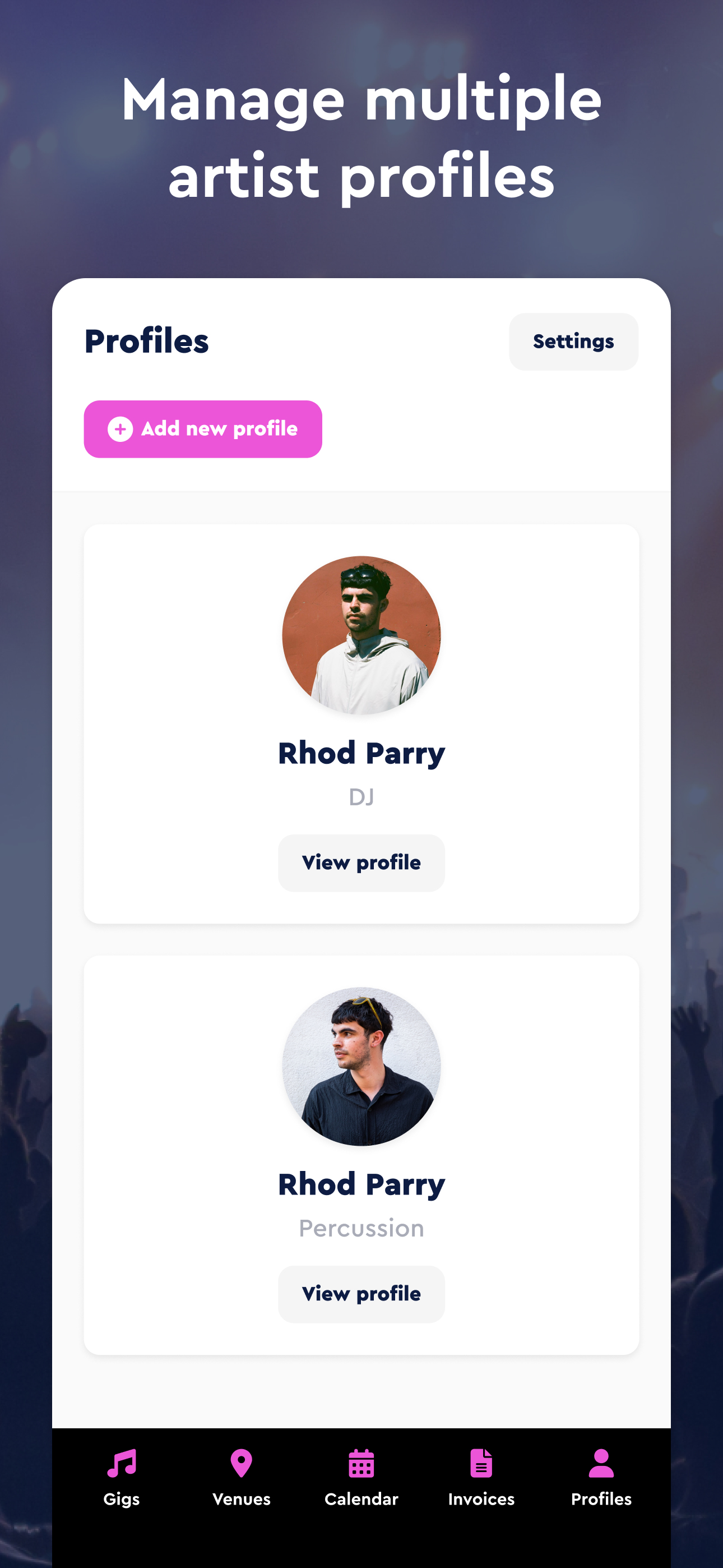 GigPig: Book Gigs. Get Gigs.