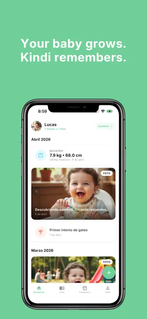 Kindi - My Baby Diary screenshot 1