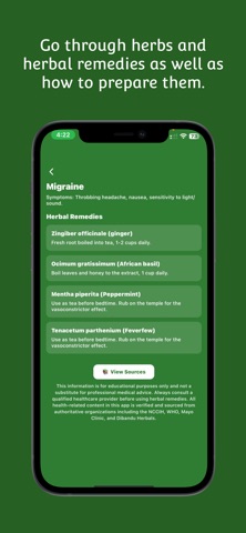 HerbAfric iPhone screenshot
